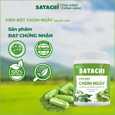 Vien Bột Chùm Ngây nguyê n ch ất SATACHI. Hộp 180 viên