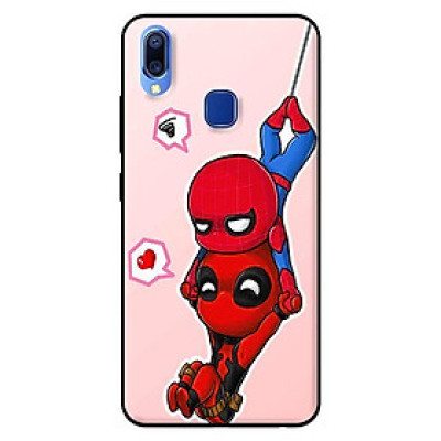 Ốp lưng in cho Vivo Y95 mẫu Chibi Dị Nhân Và Người Nhện - Hàng chính hãng