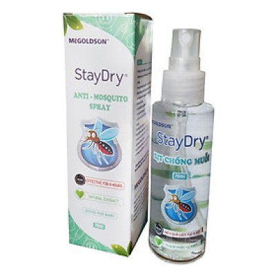 Xịt chống muỗi Staydry 70ml