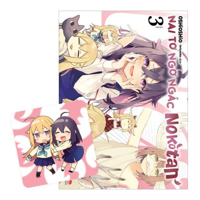 Sách - Nai Tơ Ngơ Ngác Nokotan - Tập 3 - Tặng Kèm Lót Ly