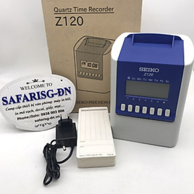 Máy chấm công thẻ giấy SEIKO Z120 - hàng nhập khẩu