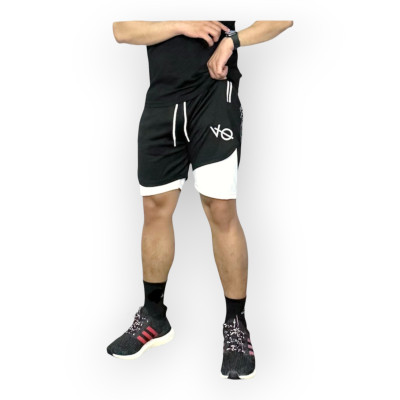 Quần 2 lớp nam tập gym DO GYM SHOP thun lỗ kim thoáng mát khi chơi thể thao QV2L11