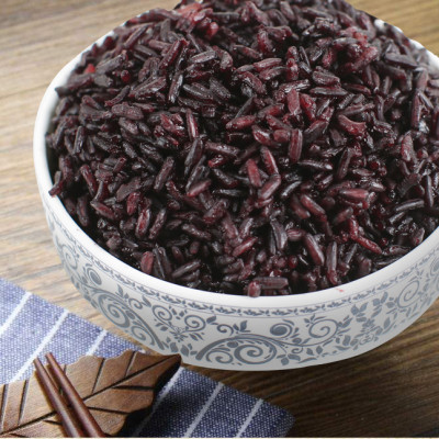 Gạo Lứt Tím Than Túi 1Kg - Gạo Ông Thọ - Thơm mềm dẻo, tốt cho sức khỏe