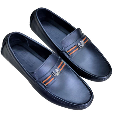 Giày Mọi Nam Đế Âm Da Bò Thật TiTi ĐÔ Cao Cấp GDA2020d