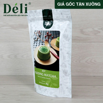 Pudding matcha Déli - Túi 1Kg