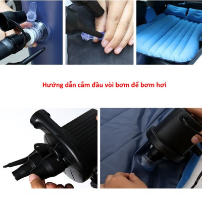 Giường đệm, nệm hơi cho xe ô tô xe hơi 