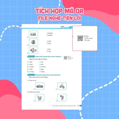 Sách - Đề Ôn Tập Từ Vựng Và Cấu Trúc Tiếng Anh Lớp 1 - Megabook