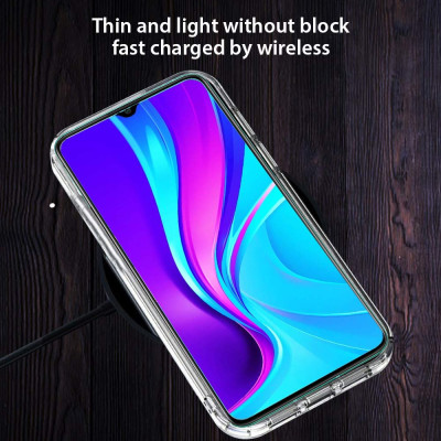 Ốp lưng silicon dẻo trong suốt mỏng 0.6mm cho Xiaomi Redmi 9A hiệu Ultra Thin độ trong tuyệt đối chống trầy xước - Hàng nhập khẩu