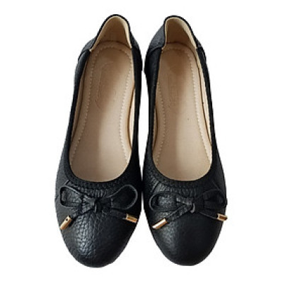 Giày Búp Bê BIGGBEN Da Bò Thật BB06