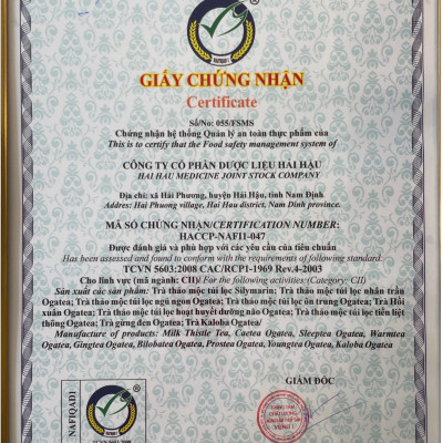 Trà túi lọc Tiền liệt thông Ogatea - 2 hộp