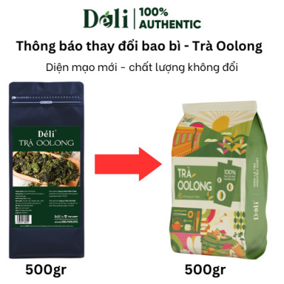 Trà Oolong Déli - 500gr - chuyên dùng pha chế trà sữa, trà trái cây.