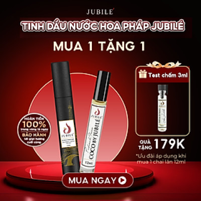 Allure by Jubilé - Tinh dầu nước hoa Pháp Nam Dạng lăn 12ml Thơm Lâu, Sang Trọng, Đẳng Cấp