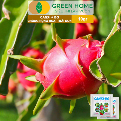 Phân Bón Canxi Bo Greenhome, Viên 10Gr, Tăng Đậu Trái, Chống Rụng Hoa Và Trái Non, Chống Thối Trái