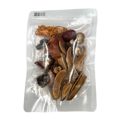 Gói canh (lẩu) đông trùng hạ thảo kiểu Hong Kong 50g, Set Nguyên Liệu Nấu Canh, Lẩu Kiểu Hong Kong