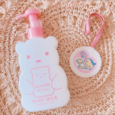 Sữa Dưỡng Thể Kissme Mommy Body Milk Cấp Ẩm Dành Cho Bé Từ 06 Tháng Tuổi Và Làn Da Nhạy Cảm (200G)