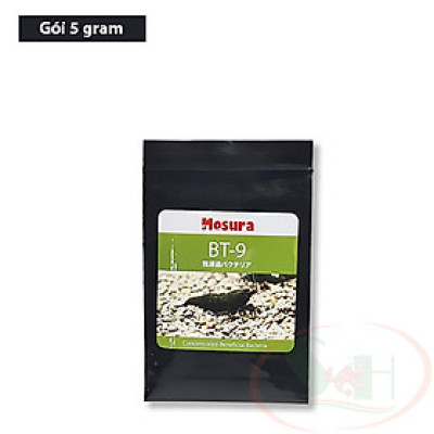 Vi sinh bột Mosura BT-9 Bacteria BT9 trải nền setup bể cá tép thủy sinh
