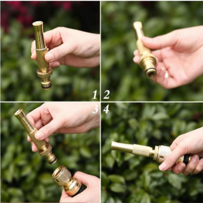  Bộ dây vòi xịt nước rửa xe, tưới cây . tăng áp 3 lần, loại 7m, 10m 206587 cút sập, nối PE