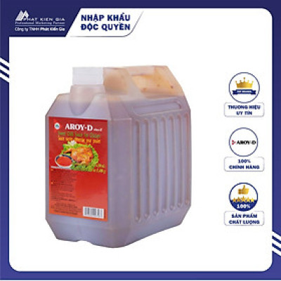 Xốt Chua Ngọt Aroy-D 5,4kg - Nhập Khẩu Thái Lan | Aroy-D Sweet Chilli Sauce 5,4kg