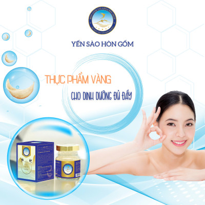 [Gói QT 16 Hũ] Tổ Yến Chưng Đường Phèn - Yến Sào Hòn Gốm Chính Hiệu Khánh Hoà - HGKNEST