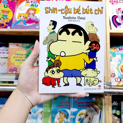 Shin - Cậu Bé Bút Chì - Tập 34 (Tái Bản 2023)