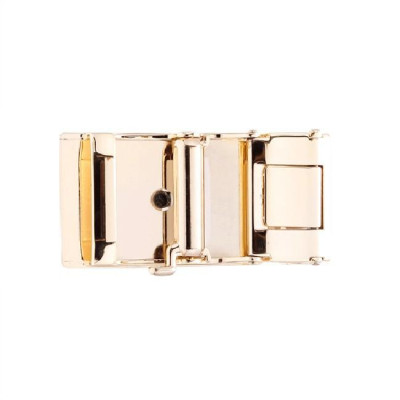 HC9413 - Đầu khóa da đà điểu Huy Hoàng 4 phân đầu vàng màu đen