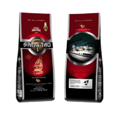 Combo 2 Bịch Cà Phê Trung Nguyên Legend Sáng Tạo 1 – Gói 340g – 100% Robusta, Đậm Đen, Vị Đắng Mạnh