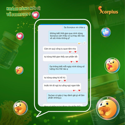 [LOẠI THƯỢNG HẠNG] Nước chiết xuất trùng thảo fucoidan không đường SCORIUS 420ml bồi bổ sức khỏe