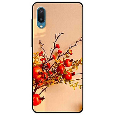 Ốp lưng dành cho Samsung Galaxy A02 mẫu Cây Khô Đỏ