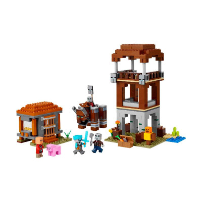 Đồ Chơi Lắp Ráp Trạm Canh Của Kẻ Cướp Và Quái Thú Ravager LEGO MINECRAFT 21278 (665 chi tiết)