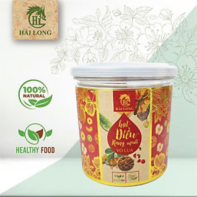 Hạt Điều Rang Muối Vỏ Lụa Hải Long (160g)