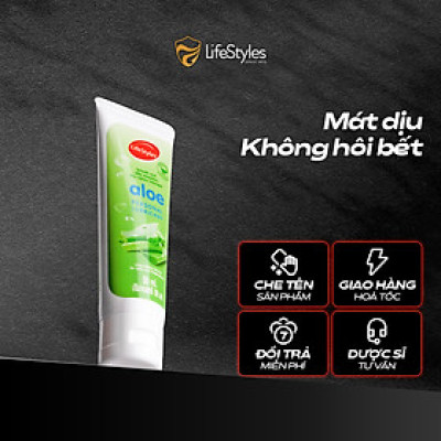 Gel bôi trơn LifeStyles Aloe Lubricant bôi trơn quan hệ gốc nước không chứa Paraben 50ml