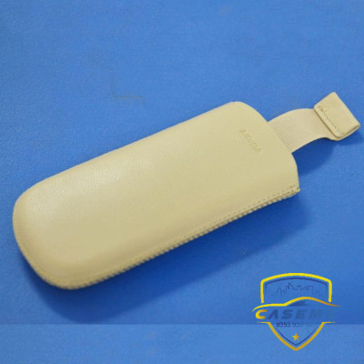 Bao da cầm tay dây rút dành cho Nokia 8800 Gold Carbon Sapphire Arte (da thật) cao cấp - Hàng nhập khẩu