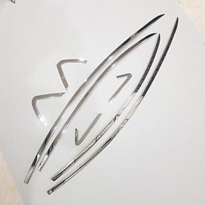 Bộ ốp, nẹp viền cong kính Honda City 2015-2020