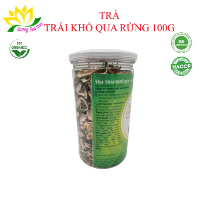 TRÀ TRÁI KHỔ QUA RỪNG HŨ 100G- HƯƠNG SEN VIỆT