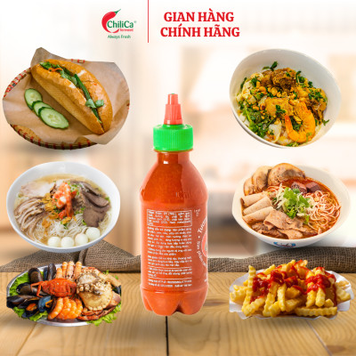Combo 3 sản phẩm của Chilica gồm: Tương Ớt Chilica 255g; Ớt Bằm Chilica 212g; Ớt Bằm Chilica Có Tỏi 212g