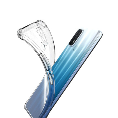 Ốp lưng silicon dẻo cho Oppo A15 / Oppo A15s hiệu Ultra Thin trong suốt mỏng 0.6mm độ trong tuyệt đối chống trầy xước - Hàng nhập khẩu