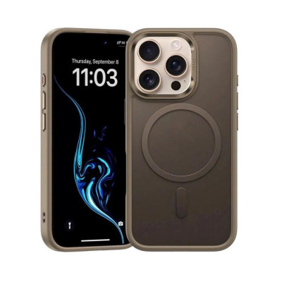 Ốp Lưng Nhám Chống Sốc, Bám Bụi Hỗ trợ Sạc Không Dây Cho iPhone 16 Pro Max , 16 Pro Benks Mist Case - Hàng chính hãng