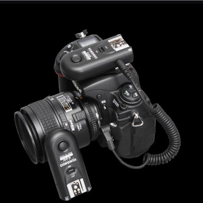 Điều khiển từ xa không dây Yongnuo RF-603C II có Trình kích hoạt Flash C1 thay thế cho Canon 60D 350D 450D 500D 550D 1000D