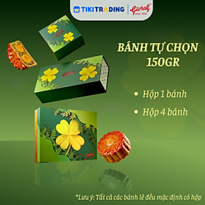 [Tự chọn vị bánh] - Bánh trung thu Givral 150GR