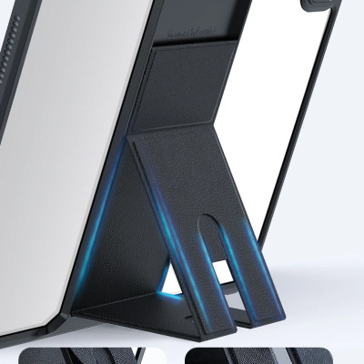 Ốp lưng dành cho iPad Mini 4 Mini 5 hiệu XUNDD có chân dựng, lưng trong viền màu chống ố, chống sốc, bảo vệ camera cao cấp - Hàng chính hãng