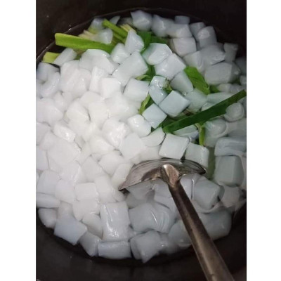 500G_ Thạch dừa loại 15 Ly ép thô (khô) có tặng kèm hương liệu - Viettin Mart