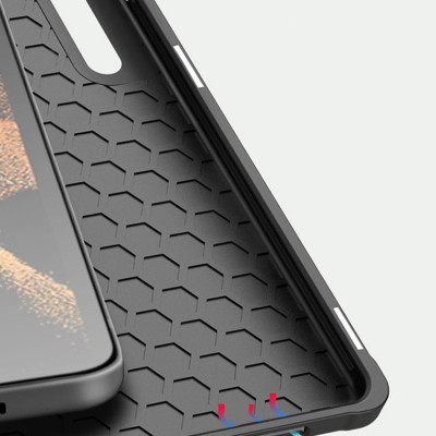 Bao da Dux Ducis Domo dành cho Samsung Galaxy Tab S10 Ultra , Tab S10+ Plus có khay đựng bút - Hàng chính hãng