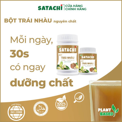Bột Trái Nhàu nguyên chất SATACHI. Hộp 418g
