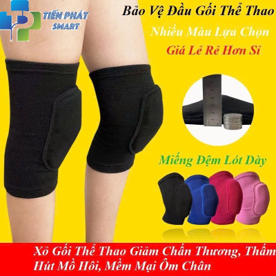 Bó Gối,Bảo vệ đầu gối,(Mẫu 03)[Giá 1 Đôi]- Bộ 2 bó gối thể thao Tienphatsmart chính hãng( Có 8 Màu)