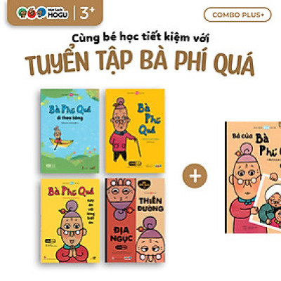 Truyện Ehon bé 3-4-5 tuổi - Bộ 5 cuốn Tuyển tập Bà Phí Quá