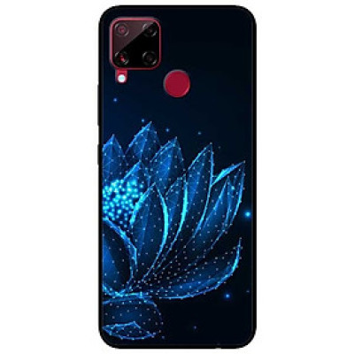 Ốp lưng dành cho Realme C15 mẫu Sen Đêm