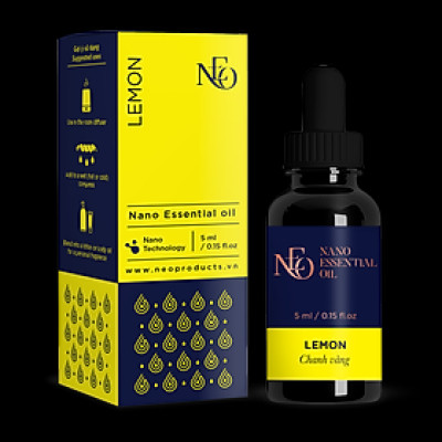 Tinh Dầu Thiên Nhiên Nano Chanh Vàng 5ml 