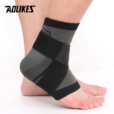 Băng thun bảo vệ mắt cá chân AOLIKES A-7529 dệt 3d cao cấp pressurized elastic ankle