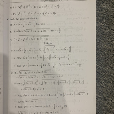 Các Chuyên Đề Bồi Dưỡng Học Sinh Giỏi Đại Số 9