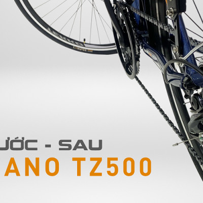 Xe đạp Tekko thể thao City C300 Khung nhôm cao cấp - Phù hợp với người cao từ 1m45 trở lên